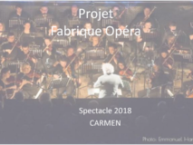 Galerie photo L'opéra Carmen (BTS1 MMV 2018)
